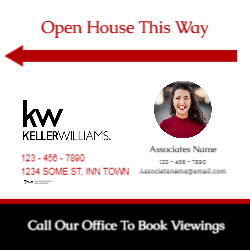 24" X 24"  Sign (Keller Williams - 6 left)