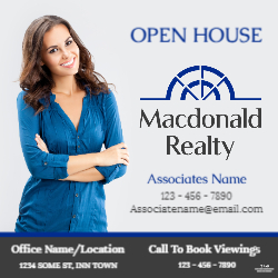 24" X 24"  Sign (Macdonald Realty - 3)