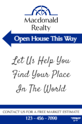 A-frame Sign (Macdonald Realty - 7 Left)