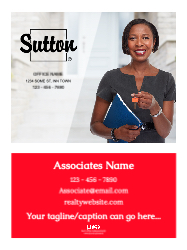 18" X 24"  Sign (Sutton - 4)