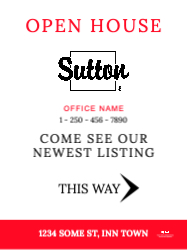 18" X 24"  Sign (Sutton  - 7 right)