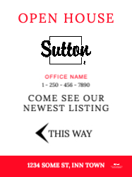 18" X 24"  Sign (Sutton - 7 left)