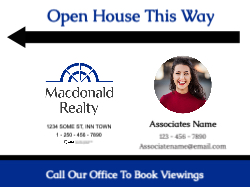 18" X 24"   Sign (Macdonald Realty - 6 left)