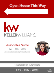 18" X 24"  Sign (Keller Williams - 5 left)