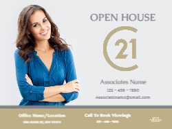 18" X 24"  Sign (Century 21 - 3)