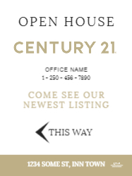 18" X 24"  Sign (Century 21 - 7 left)