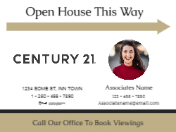 18" X 24"  Sign (Century 21 - 6 right)