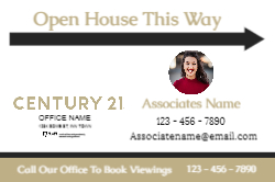 12" X 18"  Sign (Century 21 - 6 right)