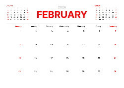 Desk calendar, spiral-bound with self stand (Design 4)