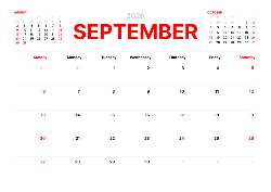 Desk calendar, spiral-bound with self stand (Design 4)