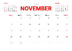 Desk calendar, spiral-bound with self stand (Design 4)