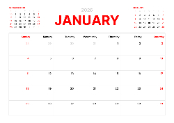 Desk calendar, spiral-bound with self stand (Design 3)