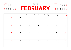 Desk calendar, spiral-bound with self stand (Design 3)