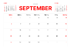 Desk calendar, spiral-bound with self stand (Design 3)