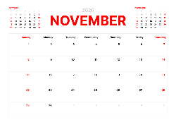 Desk calendar, spiral-bound with self stand (Design 3)