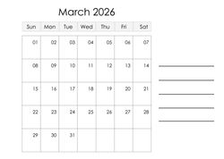 Desk calendar, spiral-bound with self stand (Design 8)