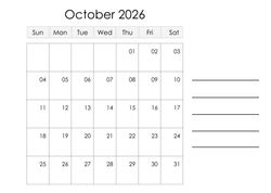 Desk calendar, spiral-bound with self stand (Design 8)