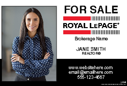 12" X 18"  Sign (Royal LePage - 5)