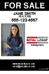 24" X 36"  Sign (Royal LePage - 5)