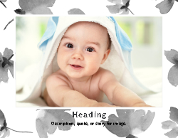 2025 Wall Calendar- 11x17 folds to 8.5 x 11 (Design 3)