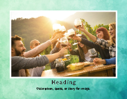 2025 Wall Calendar- 11x17 folds to 8.5 x 11 (Design 3)