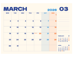 2025 Wall Calendar 11x17 folds to 8.5 x 11 ( Design 4)