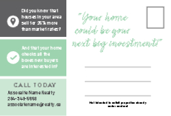 Postcard 4x6 (Independent Agent - 10 )