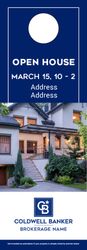 Coldwell Banker Door Hanger 4"x12"