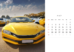 2025 Desktop Calendar 7.5x5.25 ( Design 5)