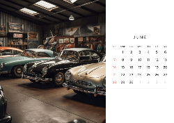 2025 Desktop Calendar 7.5x5.25 ( Design 5)