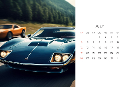 2025 Desktop Calendar 7.5x5.25 ( Design 5)