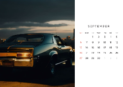 2025 Desktop Calendar 7.5x5.25 ( Design 5)