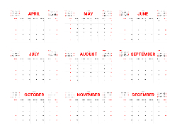 2025 Wall Calendar 11x17 folds to 8.5 x 11 ( Design 5)