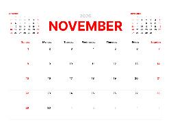 2025 Wall Calendar 11x17 folds to 8.5 x 11 ( Design 5)