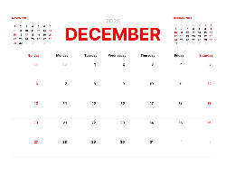 2025 Wall Calendar 11x17 folds to 8.5 x 11 ( Design 5)