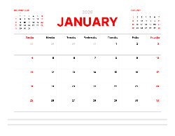 2025 Wall Calendar 11x17 folds to 8.5 x 11 ( Design 6)