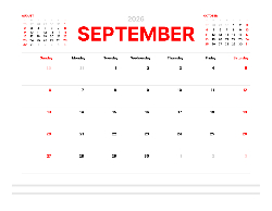 2025 Wall Calendar 11x17 folds to 8.5 x 11 ( Design 6)