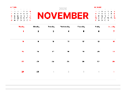 2025 Wall Calendar 11x17 folds to 8.5 x 11 ( Design 6)