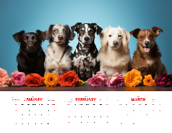 2025 Wall Calendar 11x17 folds to 8.5 x 11 ( Design 6)