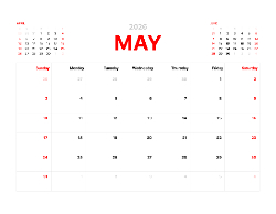 2025 Wall Calendar 11x17 folds to 8.5 x 11 ( Design 8)