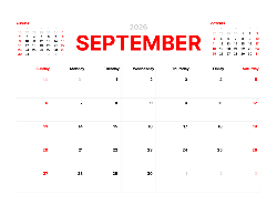 2025 Wall Calendar 11x17 folds to 8.5 x 11 ( Design 8)