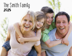 2025 Wall Calendar 11x17 folds to 8.5 x 11 ( Design 9)