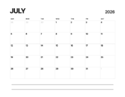 2025 Wall Calendar 11x17 folds to 8.5 x 11 ( Design 10)