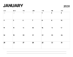 2025 Wall Calendar 11x17 folds to 8.5 x 11 ( Design 12)