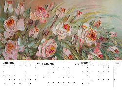 2025 Wall Calendar 11x17 folds to 8.5 x 11 ( Design 12)