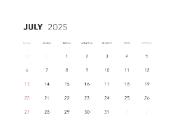 2025 Wall Calendar 11x17 folds to 8.5 x 11 ( Design 14)