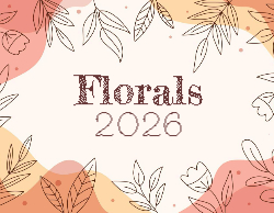 2025 Wall Calendar 11x17 folds to 8.5 x 11 ( Design 15)