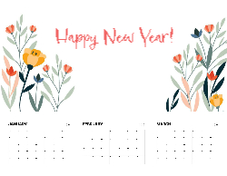 2025 Wall Calendar 11x17 folds to 8.5 x 11 ( Design 15)