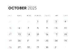 Desk calendar, spiral-bound with self stand (Design 9)