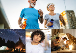 Desk calendar, spiral-bound with self stand (Design 10)